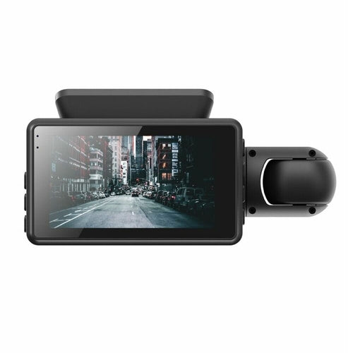 Dash Cam Front and Rear – Full HD Car Video Recorder with Night Vision & Loop Recording