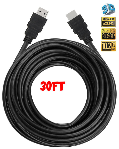 4K HDMI 2.0 Cable – 18Gbps, HDR, 60Hz, UHD 2160P High Speed for TV, Monitor & Gaming