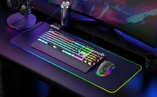 Wireless RGB Gaming Mouse – Honeycomb, Rechargeable, 3200 DPI