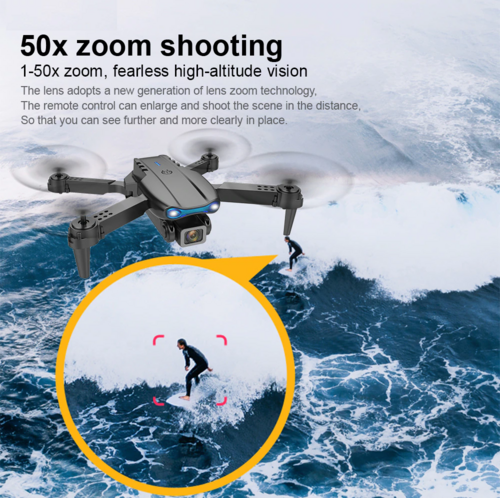 Drone Quadcopter 5G 4K GPS Drone X Pro with HD Dual Camera WiFi FPV
