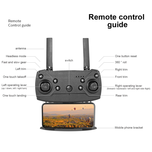 Drone Quadcopter 5G 4K GPS Drone X Pro with HD Dual Camera WiFi FPV