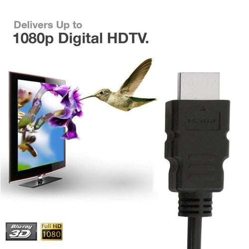 4K HDMI 2.0 Cable – 18Gbps, HDR, 60Hz, UHD 2160P High Speed for TV, Monitor & Gaming