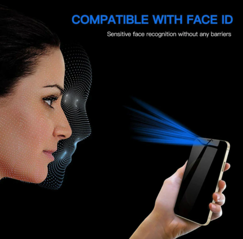 iPhone Privacy Screen Protector 3-Pack – Tempered Glass for iPhone 15, 14, 13, 12, 11 Pro Max