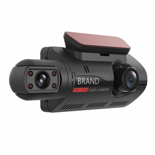 Dash Cam Front and Rear – Full HD Car Video Recorder with Night Vision & Loop Recording