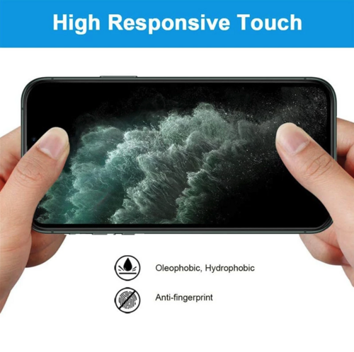 iPhone Privacy Screen Protector 3-Pack – Tempered Glass for iPhone 15, 14, 13, 12, 11 Pro Max