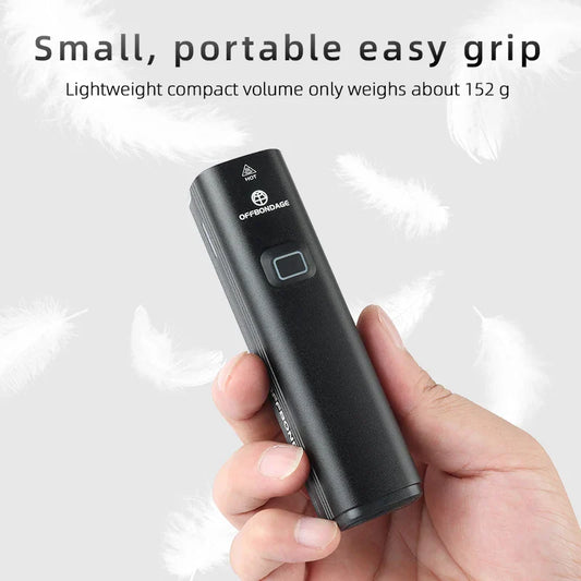 1000 Lumen Bike Front Light – USB Rechargeable, IPX6, 3 Modes