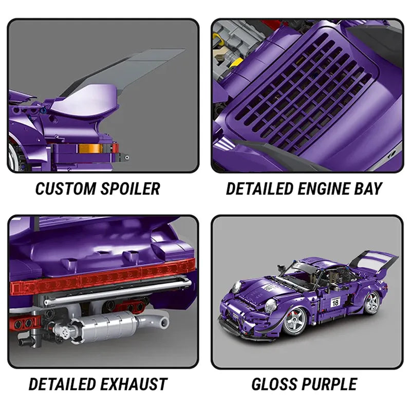 German Coupe Widebody – 2086-Piece Build Set