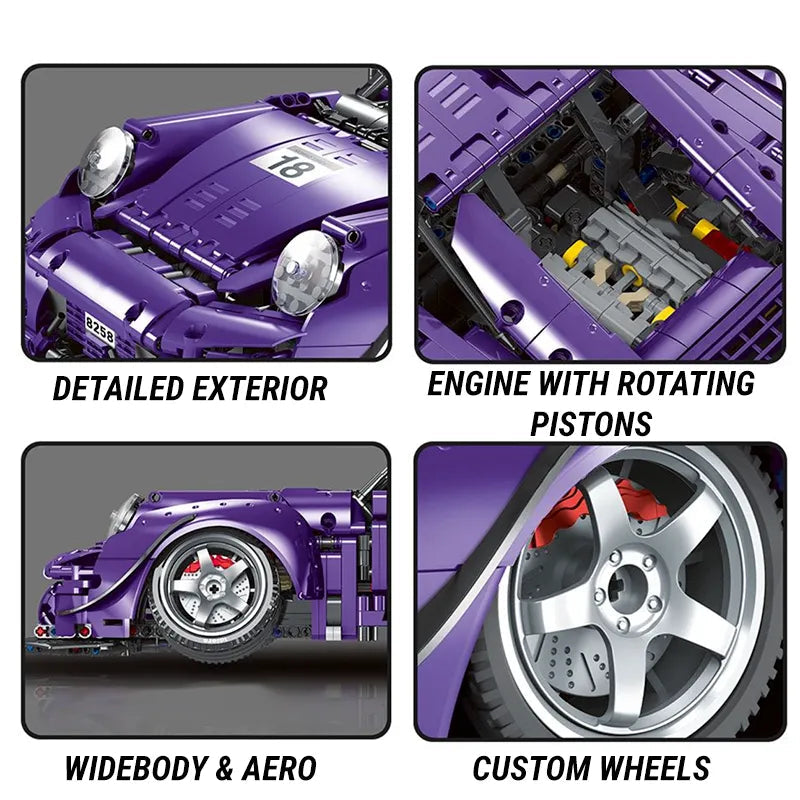 German Coupe Widebody – 2086-Piece Build Set